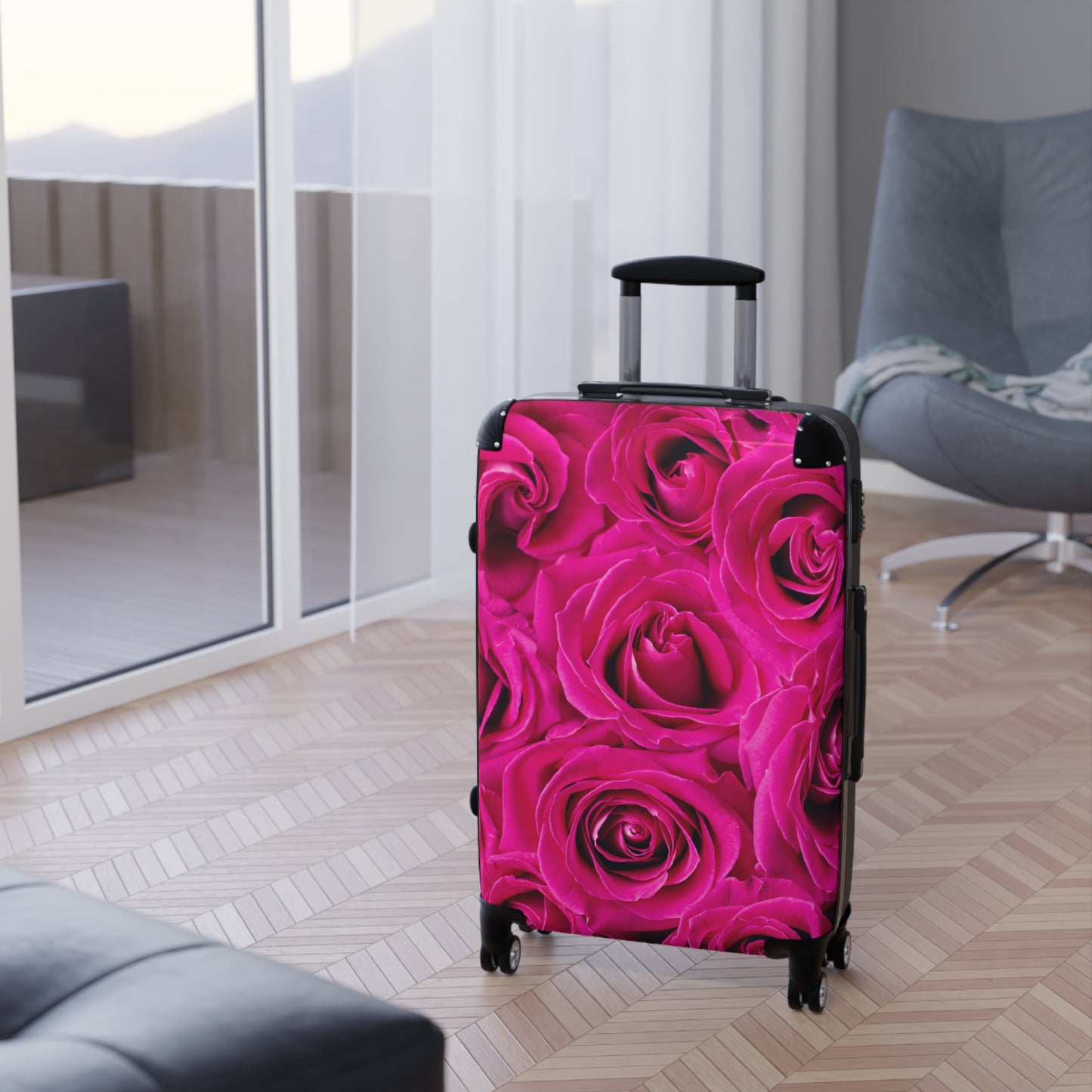 Valise The roses
