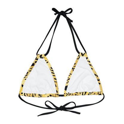 Haut de Bikini - Léopard or