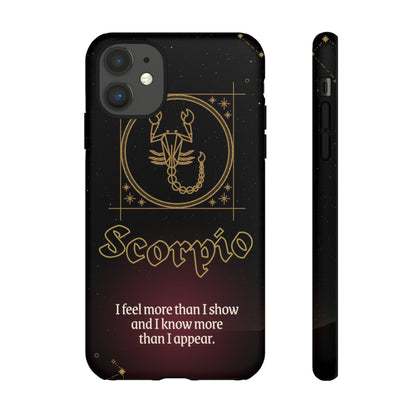 Protective cell phone case - Scorpion