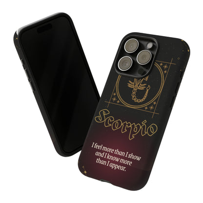 Protective cell phone case - Scorpion