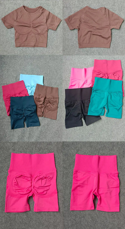 Ensemble de yoga sans couture