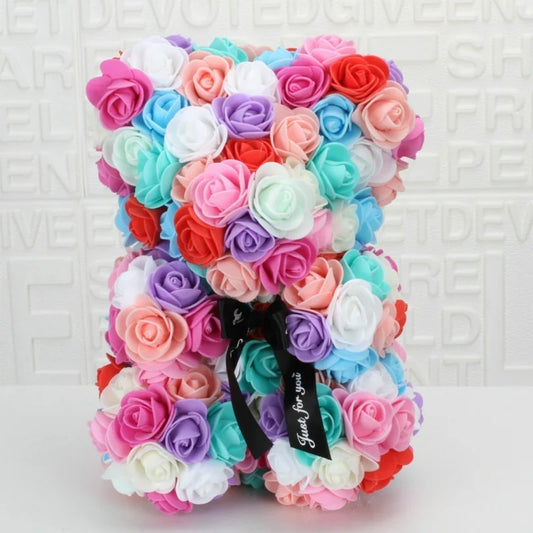 Ourson de roses